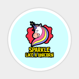 Sparkle Like A Unicorn | Cute Baby Magnet